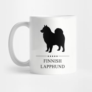 Finnish Lapphund Black Silhouette Mug